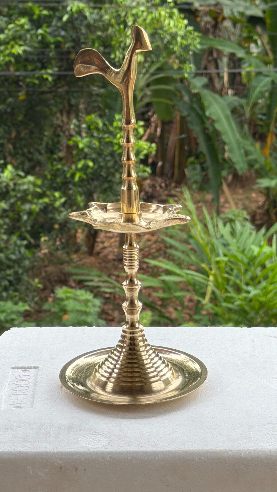 Kandyan Peacock Oil Lamp